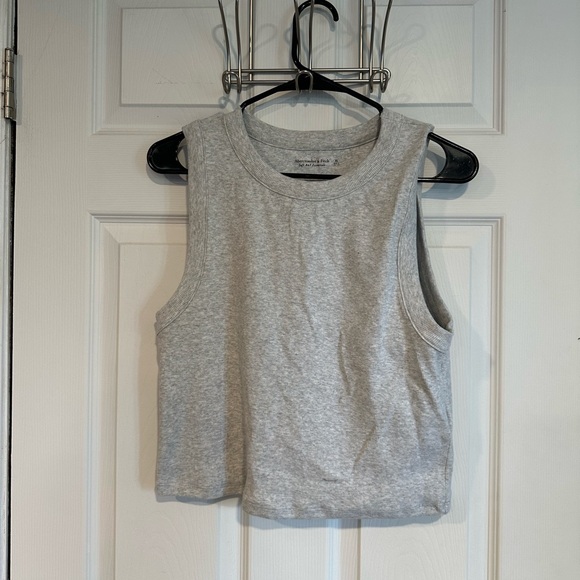 Abercrombie & Fitch Essential Rib Crew Tank - Picture 2 of 11